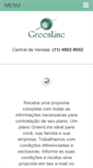 Mobile Screenshot of greenlineonline.com.br